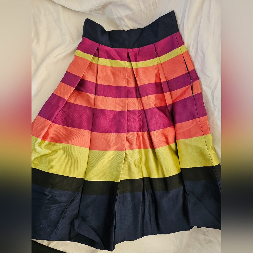 Moulinette Soeurs Colorful Striped Women's Skirt